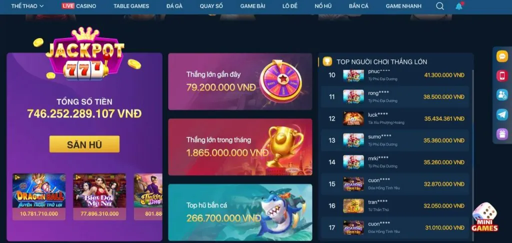 Giao diện game Vua Bắn Cá tại kingfun win